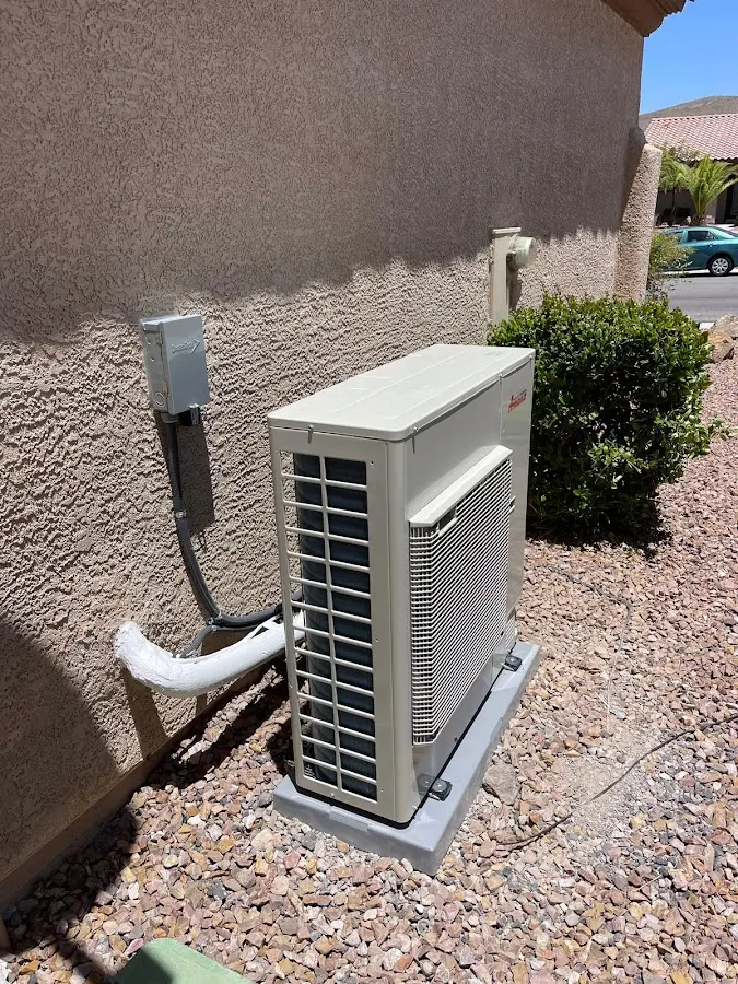 Residential air conditioning condenser unit in Berkley